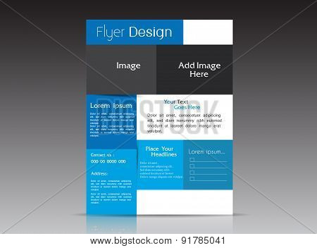 Blue Business Brochure