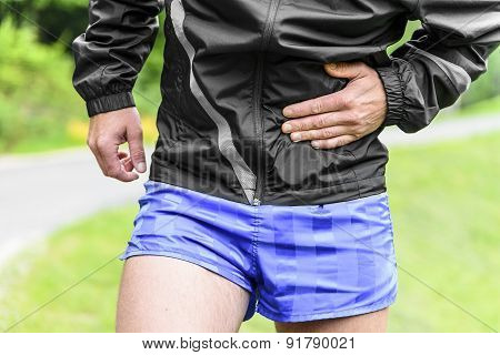 Runner side cramps after running