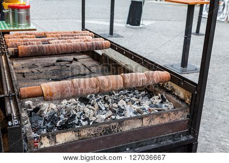 Trdelnik Bakery In Prague