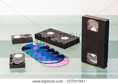 Detail Views Of Storage Media
