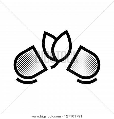 Natural pills. Alternative medicine icon support vector design  eps 10.