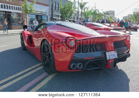 Ferrari Laferrari On Display