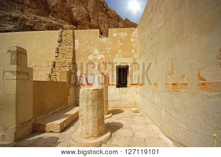 Ancient Temple of Karnak in Luxor, Egypt