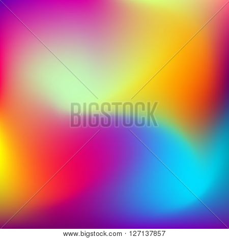 Abstract blur color gradient background for web presentations and prints. Vector illustration.
