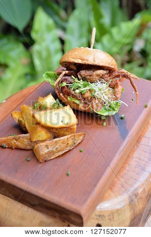 Crab Burger