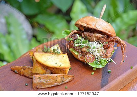 Crab Burger