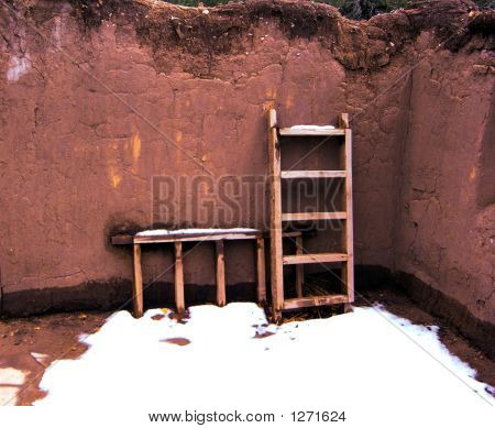 Escadas de neve