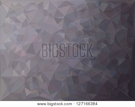 Abstract blue grey dark background poly vector image