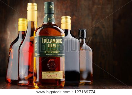 Bottle Of Tullamore Dew, Irish Whiskey