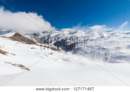 Ski Resort Les Orres, Hautes-alpes, France