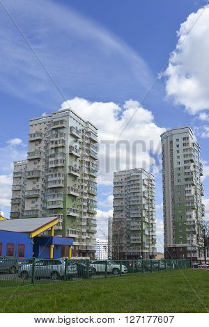 Moscow, Russia-April 24.2016. Zelenograd - Administrative District of a Moscow