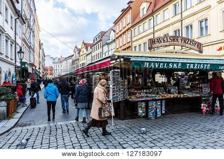 Exterior Views Of Buildings In Prague