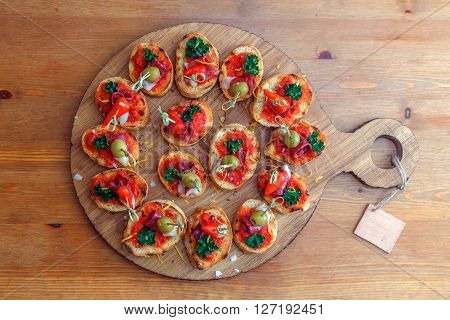 pintxos tapas spanish canapes party finger food