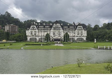 Palacio Quitandinha, Petropolis, Rio De Janeiro, Brasil.