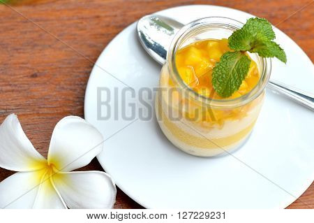 Mango Pannacotta