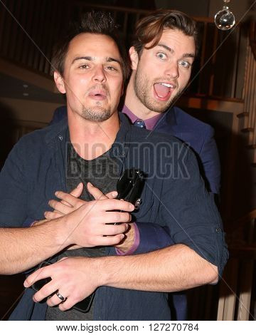 LOS ANGELES - APR 25:  Darin Brooks, Pierson Fode at the Bold and Beautiful Emmy Nominees Celebration at the CBS Television City on April 25, 2016 in Los Angeles, CA