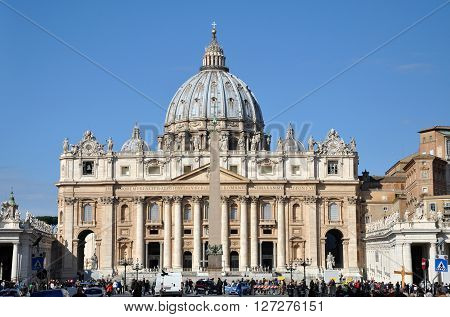 Saint Peter Basilica. Vatican City