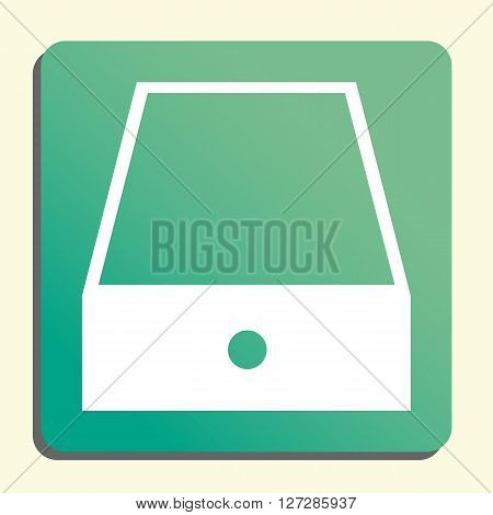 Safe Icon In Vector Format. Premium Quality Safe. Web Graphic Safe Sign On Green Light Background.