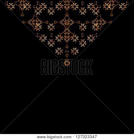 Dark Arabic Ornate Background