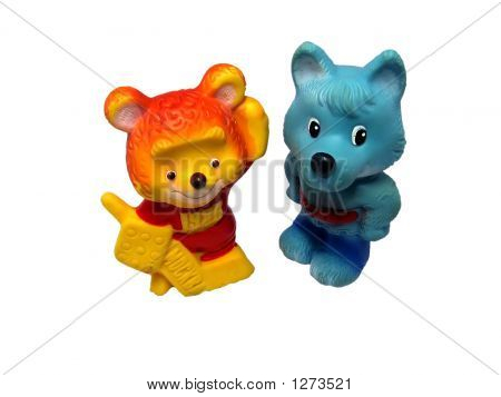 Wolf und Bär