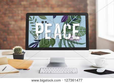 Peace Calm Free Nonviolence Privacy Solitude Zen Concept
