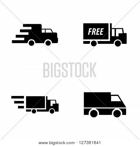 Logistics and Transport Icons vector design support eps10.