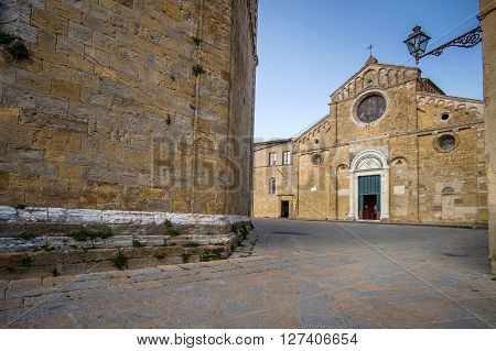 Italy, Tuscany, Volterra, Cathedral Of Santa Maria Assunta