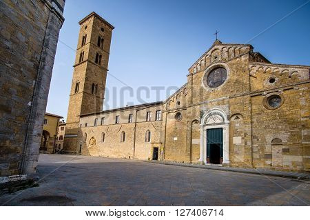 Italy, Tuscany, Volterra, Cathedral Of Santa Maria Assunta