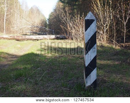 Milestone - the monuments history established along roads in Russia