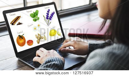 Health Healthcare Lyfestyle Natural Vitamins Concept
