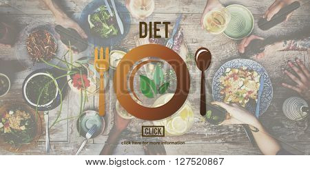 Diet Nutrition Health Food Healthy Eating Website Concept