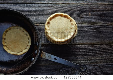 Sopes handmade mexican traditional food thick corn masa tortillas