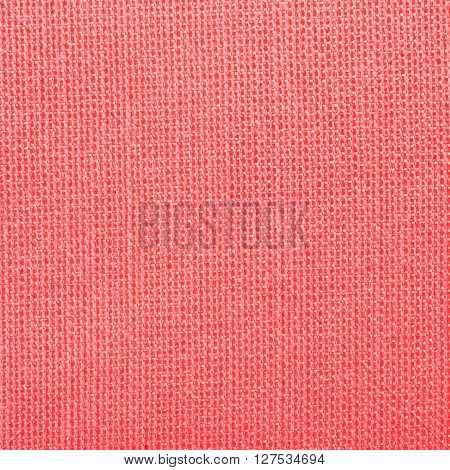 Square Textile Background - Red Silk Cloth