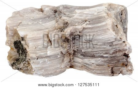 Specimen Of Raw Baryte (barite) Stone Isolated