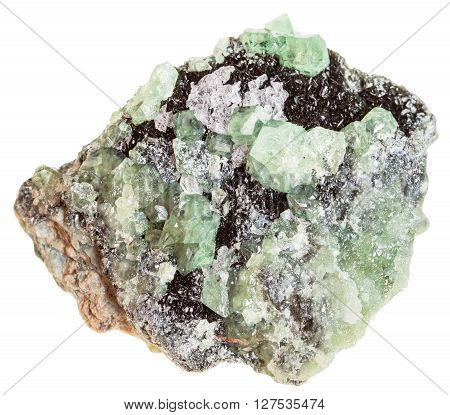 Druse Of Demantoid Crystals (green Garnet)