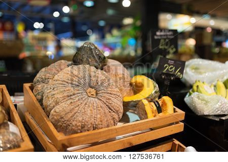 Pumpin In Market Place With Soft Light .