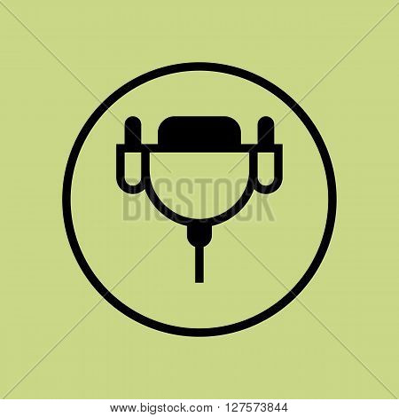 Dvi Cable Icon In Vector Format. Premium Quality Dvi Cable Symbol. Web Graphic Dvi Cable Sign On Gre
