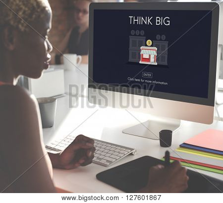 Think Big Investment Opportunity Business Concept