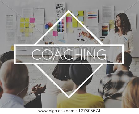 Coaching Guide Instructor Leader Management Concept