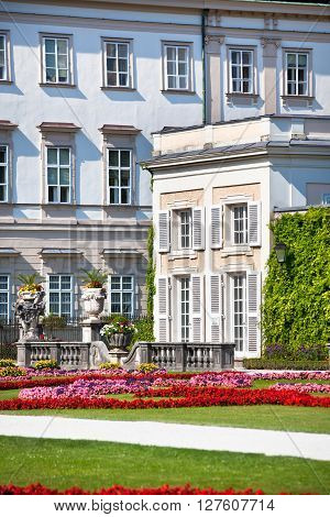 Mirabell Garden In Salzburg, Austria