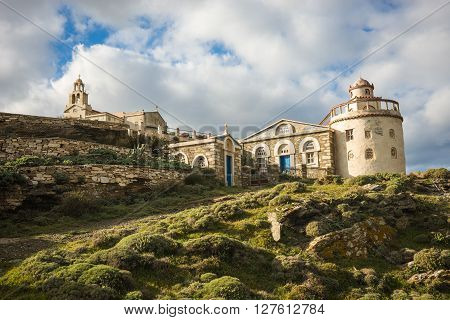 Small Church At  Side Of Road Near Isternia At Tinos