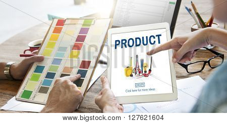 Product Branding Distribution Supply Retail Sales Concept