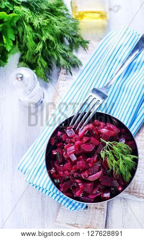 Salad With Boiled Beet