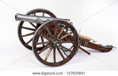Model of a 1863 civil war  Dahlgren cannon.
