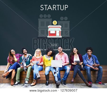Startup New Business Strategy Invest Concept