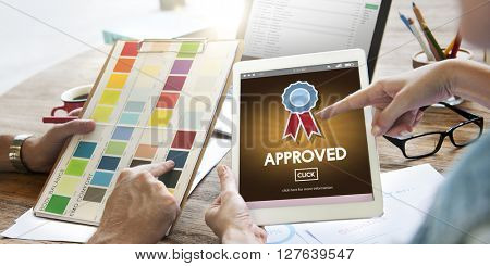 Approved Accept Agreement Authority Document Concept