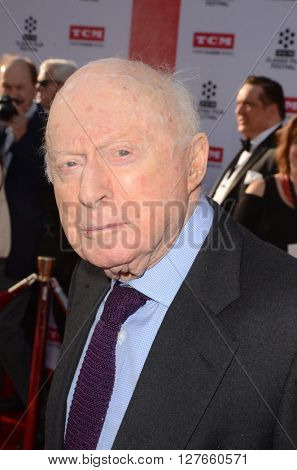 LOS ANGELES - APR 28:  Norman Lloyd at the TCM Classic Film Festival Opening Night Red Carpet at the TCL Chinese Theater IMAX on April 28, 2016 in Los Angeles, CA