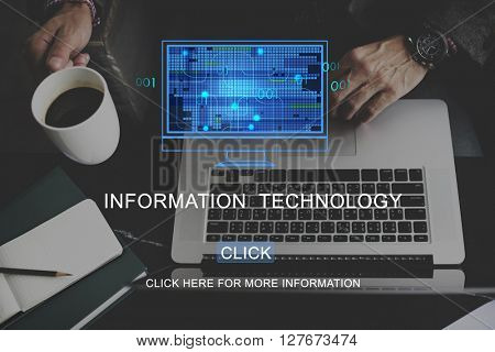 Information Technology Computing Data Digital Concept