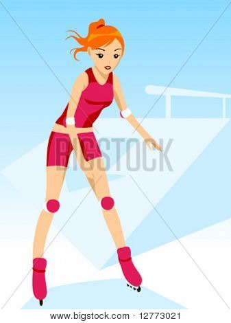 Roller Blades - Vector