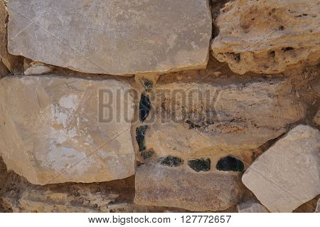 Moa fortress, ancient ruined building in South Israel